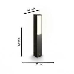 Philips LED Stratosphere 8720169257351 LED světlo do objímky LED LED 3.8 W antracitová
