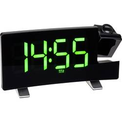 TFA Dostmann 60.5015.04 Quartz budík černá velký displej , USB konektor