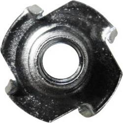 TOOLCRAFT 812813 zatloukací matice M6 ocel 100 ks