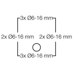 Hensel 62000263 rozbočovací krabice (d x š x v) 88 x 88 x 50 mm šedá IP55 1 ks