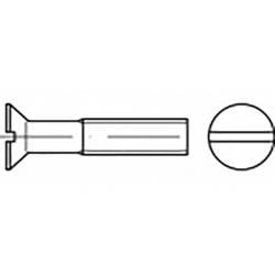 TOOLCRAFT TO-6867837 zápustný šroub M2 6 mm příruba Ušlechtilá ocel V4A A4 200 ks