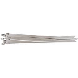 KS Tools 115.1592 Elektrikářská zadrhovací páska s kulovým uzávěrem, 4,6 x 250 mm, 100 ks