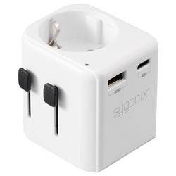 Sygonix SY-6951598 cestovní adaptér USA/Australien/China/Grossbritannien/Hongkong