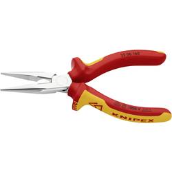 Knipex 25 06 160 VDE ploché jehlové kleště rovné chrom-vanadová elektrikářská ocel 160 mm