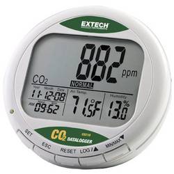 Extech CO210 měřič oxidu uhličitého (CO2), 0 - 9999 ppm, s funkcí datového záznamníku