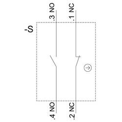 Siemens 3SU1400-1AA10-1FA0 svorkovnice 500 V DC/AC Vhodné pro značku (relé): Siemens Piece 1 ks