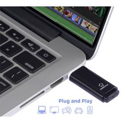 Renkforce RF-USBS-220 USB flash disk 128 GB černá RF-6684360 USB 2.0