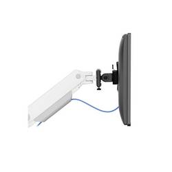 Neomounts DS65S-950WH2 držák na stůl pro monitor 2 Displej: (s) 61 cm (24) - 86,4 cm (34) bílá nastavitelná výška, naklápěcí, nakláněcí, otočný