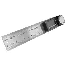 Brüder Mannesmann M81220 M81220 digitální úhloměr 200 x 200 mm, 360 °
