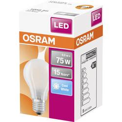 OSRAM HOMELIGHTING 4058075115934 LED Energetická třída (EEK2021) D (A - G) E27 klasická žárovka 7.5 W = 75 W neutrální bílá (Ø x d) 60 mm x 105 mm 1 ks
