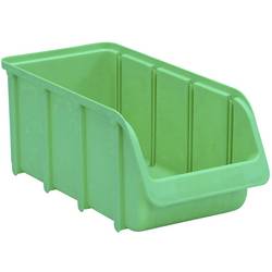 Hünersdorff 683400 skladový box , (d x š x v) 315 x 315 x 145 mm, zelená, 1 ks