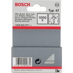 Bosch Accessories 1609200377 Hřebíky do sponkovačky Typ 47 Vnější délka 19 mm 1000 ks