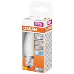OSRAM HOMELIGHTING 4058075654457 LED Energetická třída (EEK2021) E (A - G) E27 svíčkový tvar 4 W = 40 W neutrální bílá (Ø x v) 35 mm x 35 mm nestmívatelné 1 ks