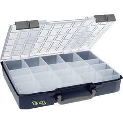 raaco CarryLite 80 5x10-20 kufřík na součástky (d x š x v) 413 x 413 x 79 mm přihrádek: 20 Vč. rukojeti Box Obsah 1 ks