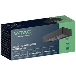 V-TAC VT-406S-B 10307 solární bodové osvětlení 6 W Barvy světla (LED svítidlo): neutrální bílá