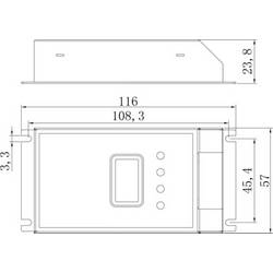 Deko Light MULTI-LED 4 LED stmívač 960 W 20 A 12 - 48 V nastavitelný, stmívací funkce 3v1 , stmívatelný 1 ks