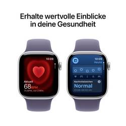 Apple Watch Series 11 GPS 46 mm hliníkový plášť sportovní náramek Mlžná fialová S/M