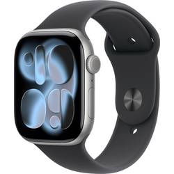 Apple Watch Series 11 GPS 46 mm hliníkový plášť sportovní náramek černá S/M