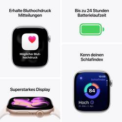 Apple Watch Series 11 GPS 46 mm hliníkový plášť sportovní náramek černá S/M
