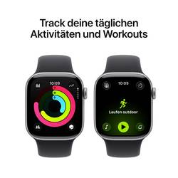 Apple Watch Series 11 GPS 46 mm hliníkový plášť sportovní náramek černá S/M