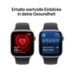 Apple Watch Series 11 GPS 46 mm hliníkový plášť sportovní náramek černá S/M