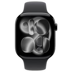 Apple Watch Series 11 GPS 46 mm hliníkový plášť sportovní náramek černá S/M