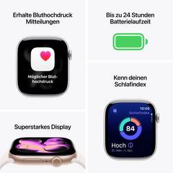 Apple Watch Series 11 GPS 46 mm hliníkový plášť sportovní náramek černá S/M