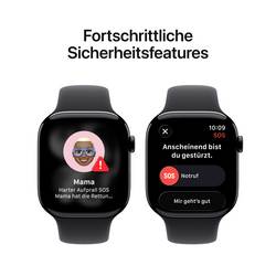Apple Watch Series 11 GPS 46 mm hliníkový plášť sportovní náramek černá S/M