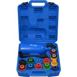 Brilliant Tools BT711110 Sada trychtýřových olejových hlavic Master s otočným zahnutým ramenem, 15 ks