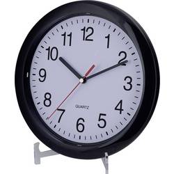 EUROTIME 22221 Quartz nástěnné hodiny 25 cm x 25 cm , černá, velký displej