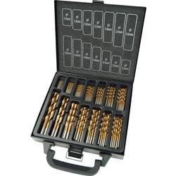 Brüder Mannesmann M54399 HSS sada spirálových vrtáku do kovu 99dílná 1 mm, 1.5 mm, 2 mm, 2.5 mm, 3 mm, 3.5 mm, 4 mm, 4.5 mm, 5 mm, 5.5 mm, 6 mm, 6.5 mm, 8 mm,