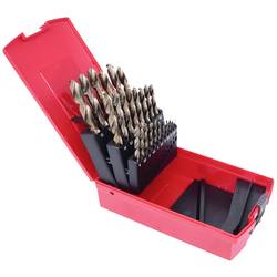 KS Tools 330.3623 3303623 HSS-G-Co 5 sada spirálových vrtáku do kovu 1 mm, 1.5 mm, 2 mm, 2.5 mm, 3 mm, 3.5 mm, 4 mm, 4.5 mm, 5 mm, 5.5 mm, 6 mm, 6.5 mm, 7 mm,