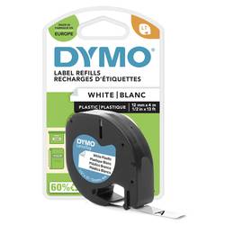 DYMO 91221 etikety plast Barva pásky: perlově bílá Barva písma: černá 12 mm 4 m S0721660