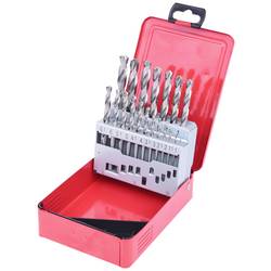 KS Tools 330.2610 3302610 HSS-G sada spirálových vrtáku do kovu 1 mm, 1.5 mm, 2 mm, 2.5 mm, 3 mm, 3.5 mm, 4 mm, 4.5 mm, 5 mm, 5.5 mm, 6 mm, 6.5 mm, 7 mm, 7.5