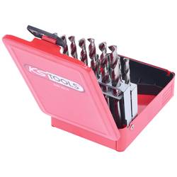 KS Tools 330.2610 3302610 HSS-G sada spirálových vrtáku do kovu 1 mm, 1.5 mm, 2 mm, 2.5 mm, 3 mm, 3.5 mm, 4 mm, 4.5 mm, 5 mm, 5.5 mm, 6 mm, 6.5 mm, 7 mm, 7.5