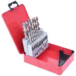 KS Tools 330.2610 3302610 HSS-G sada spirálových vrtáku do kovu 1 mm, 1.5 mm, 2 mm, 2.5 mm, 3 mm, 3.5 mm, 4 mm, 4.5 mm, 5 mm, 5.5 mm, 6 mm, 6.5 mm, 7 mm, 7.5