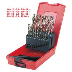 KS Tools 330.3620 3303620 HSS-G-Co 5 sada spirálových vrtáku do kovu 1 mm, 1.5 mm, 2 mm, 2.5 mm, 3 mm, 3.5 mm, 4 mm, 4.5 mm, 5 mm, 5.5 mm, 6 mm, 6.5 mm, 7 mm,