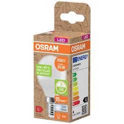 OSRAM HOMELIGHTING 4058075832060 LED Energetická třída (EEK2021) G (A - G) E14 kapkový tvar 3.3 W = 25 W neutrální bílá (Ø x v) 45 mm x 79 mm nestmívatelné 1 ks