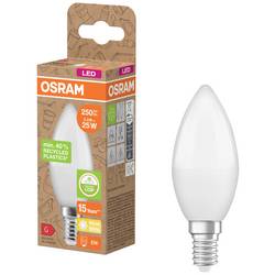 OSRAM HOMELIGHTING 4058075831926 LED Energetická třída (EEK2021) G (A - G) E14 svíčkový tvar 3.3 W = 25 W teplá bílá (Ø x v) 37 mm x 96 mm nestmívatelné 1 ks
