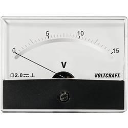 Analogové panelové měřidlo VOLTCRAFT AM-86X65/15V/DC 15 V