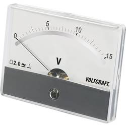 Analogové panelové měřidlo VOLTCRAFT AM-86X65/15V/DC 15 V