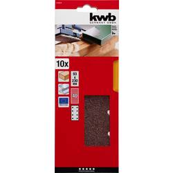 kwb 818204 brusný papír Zrnitost 40 (d x š) 230 mm x 93 mm 10 ks