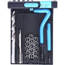 KS Tools 150.6060 Sada na opravu závitů NiROVel 10 x 1,0 x 14 mm, 19 ks