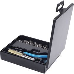 KS Tools 150.6140 Sada na opravu závitů M14x 1,25 mm, 17 ks