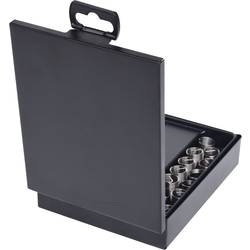 KS Tools 150.6140 Sada na opravu závitů M14x 1,25 mm, 17 ks