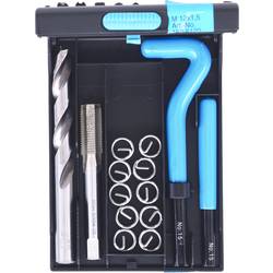 KS Tools 150.6120 Sada na opravu závitů NiROVel M12x1,5 x 16,5 mm, 14 ks