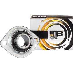 HTB SBPFL 202 přírubové ložisko ocelový plech Ø otvoru 15 mm Rozestup děr 63.5 mm