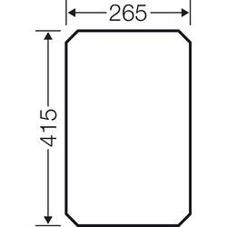Hensel Mi MP 3 Mounting plate (d x š) 415 mm x 265 mm tvrzený papír 1 ks