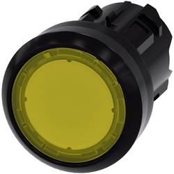 Siemens 3SU10010AB300AA0 3SU1001-0AB30-0AA0 světelné tlačítko plochý hmatník, plastový přední prstenec žlutá 1 ks
