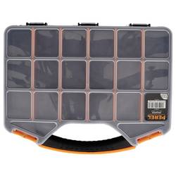 Velleman OMR13 krabička na malé součástky (d x š x v) 326 x 257 x 48 mm přihrádek: 18 Box Obsah 1 ks